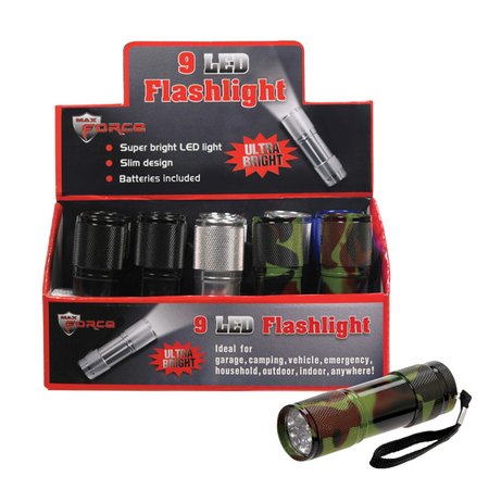 Diamond Visions Max Force Assorted LED Flashlight AAA Battery FL-9LE